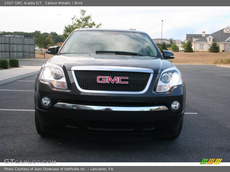 Carbon Metallic / Brick 2007 GMC Acadia SLT