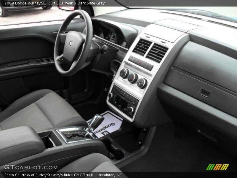 Surf Blue Pearl / Dark Slate Gray 2009 Dodge Journey SE