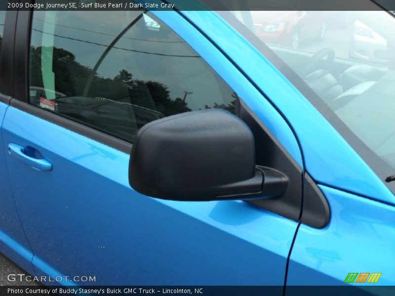 Surf Blue Pearl / Dark Slate Gray 2009 Dodge Journey SE