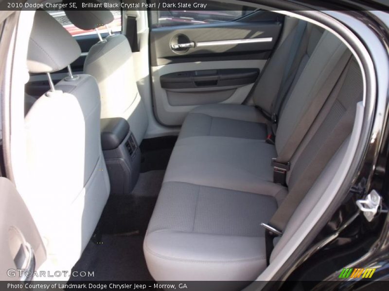 Brilliant Black Crystal Pearl / Dark Slate Gray 2010 Dodge Charger SE