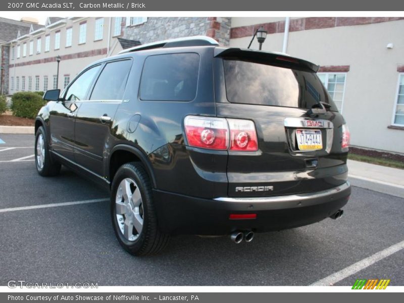 Carbon Metallic / Brick 2007 GMC Acadia SLT