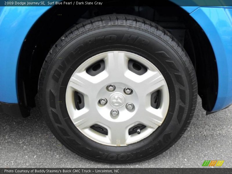 Surf Blue Pearl / Dark Slate Gray 2009 Dodge Journey SE