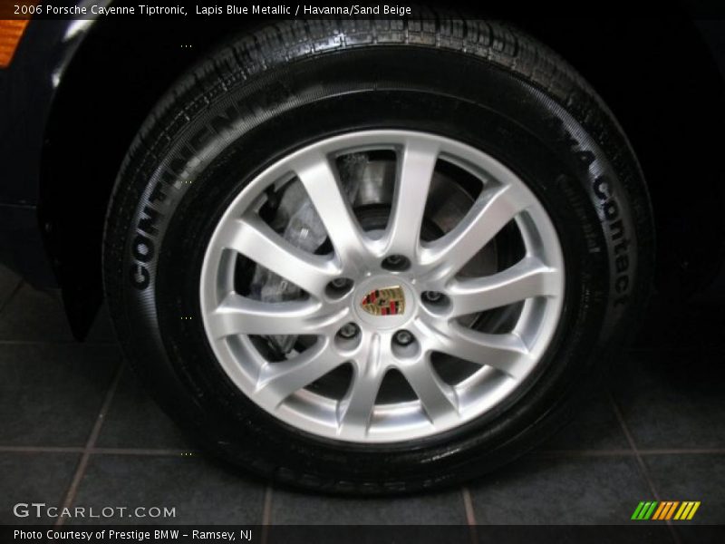 Lapis Blue Metallic / Havanna/Sand Beige 2006 Porsche Cayenne Tiptronic