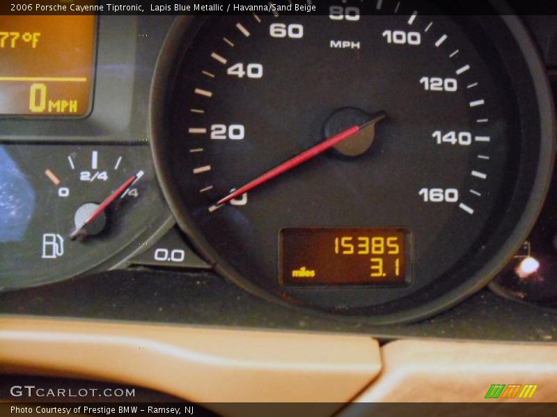 Lapis Blue Metallic / Havanna/Sand Beige 2006 Porsche Cayenne Tiptronic