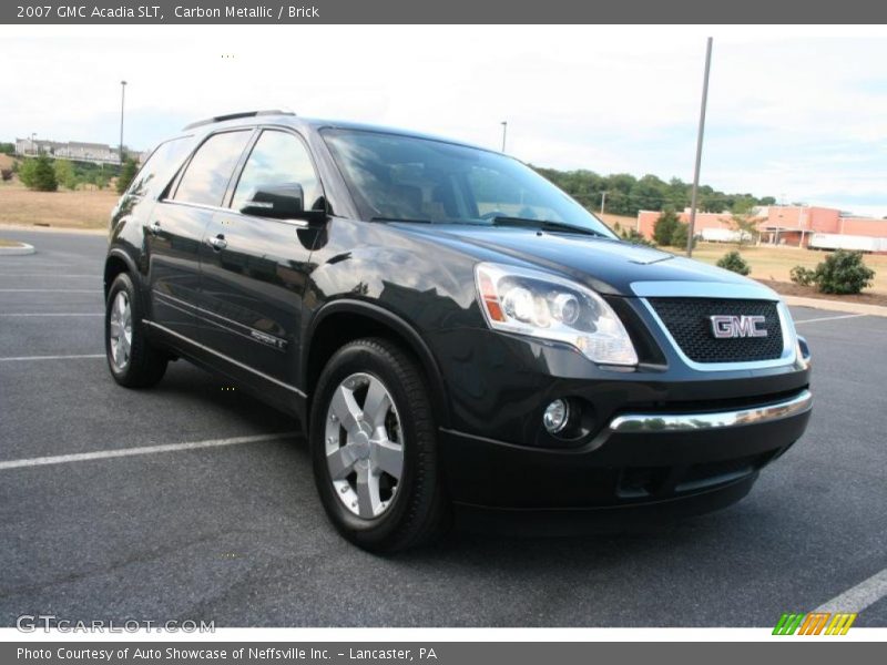 Carbon Metallic / Brick 2007 GMC Acadia SLT