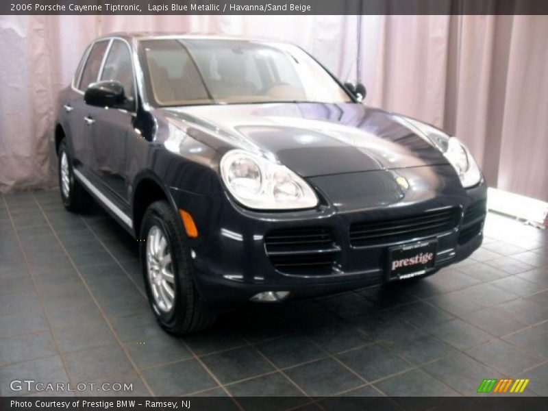 Lapis Blue Metallic / Havanna/Sand Beige 2006 Porsche Cayenne Tiptronic