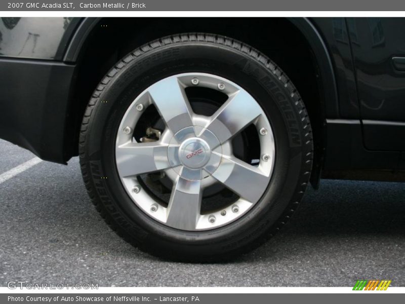 Carbon Metallic / Brick 2007 GMC Acadia SLT