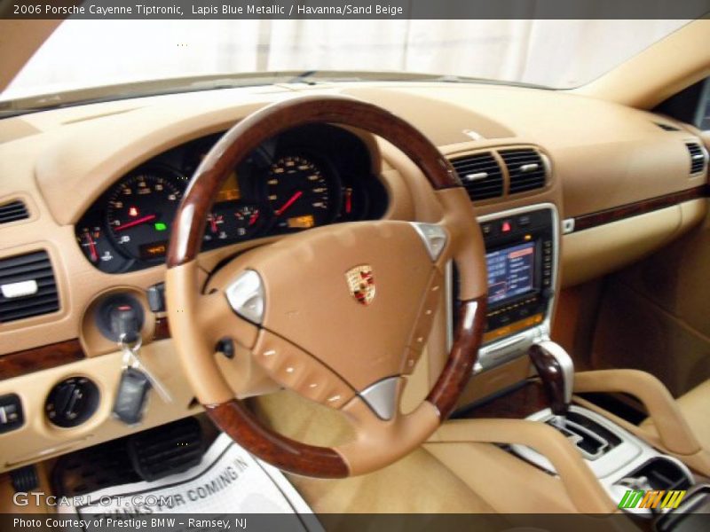 Lapis Blue Metallic / Havanna/Sand Beige 2006 Porsche Cayenne Tiptronic