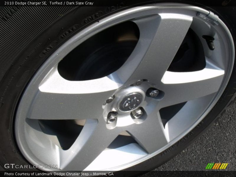 TorRed / Dark Slate Gray 2010 Dodge Charger SE