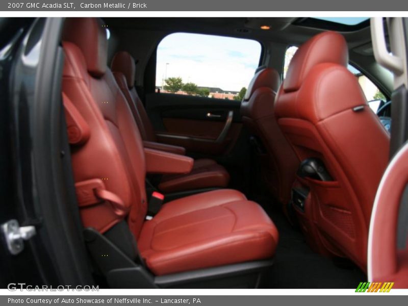 Carbon Metallic / Brick 2007 GMC Acadia SLT