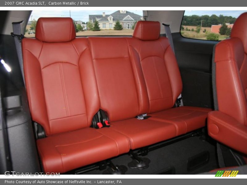 Carbon Metallic / Brick 2007 GMC Acadia SLT