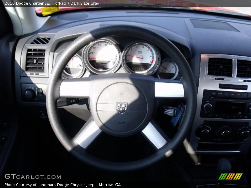 TorRed / Dark Slate Gray 2010 Dodge Charger SE