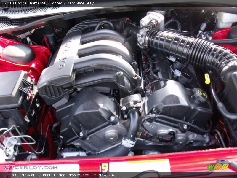TorRed / Dark Slate Gray 2010 Dodge Charger SE
