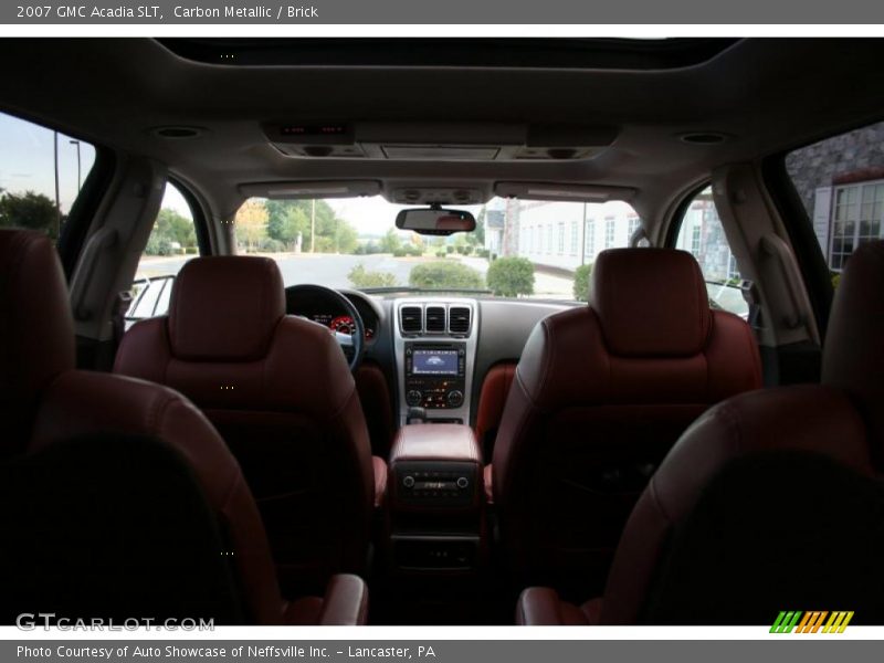 Carbon Metallic / Brick 2007 GMC Acadia SLT