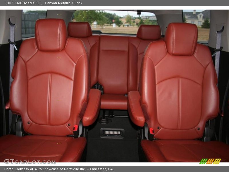 Carbon Metallic / Brick 2007 GMC Acadia SLT