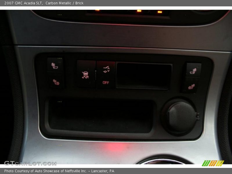 Carbon Metallic / Brick 2007 GMC Acadia SLT