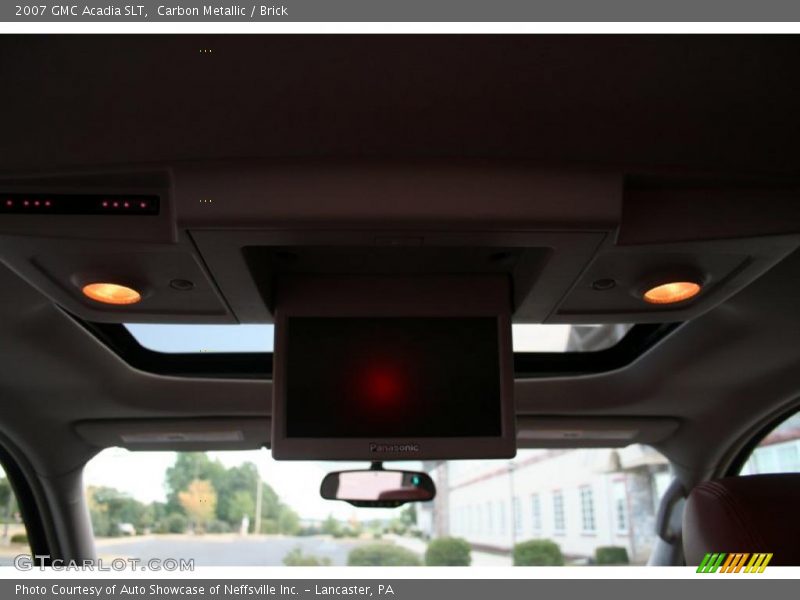 Carbon Metallic / Brick 2007 GMC Acadia SLT