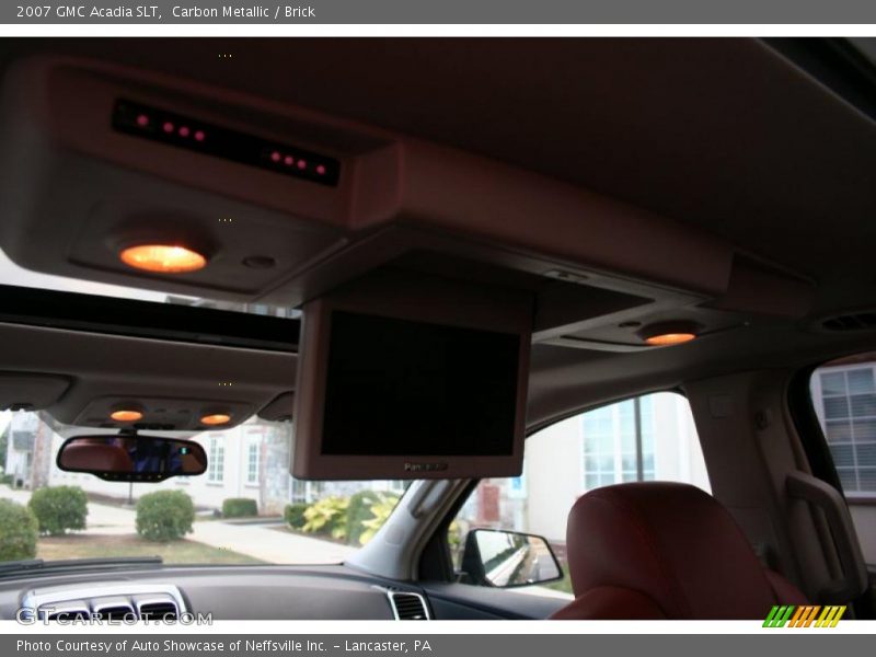 Carbon Metallic / Brick 2007 GMC Acadia SLT