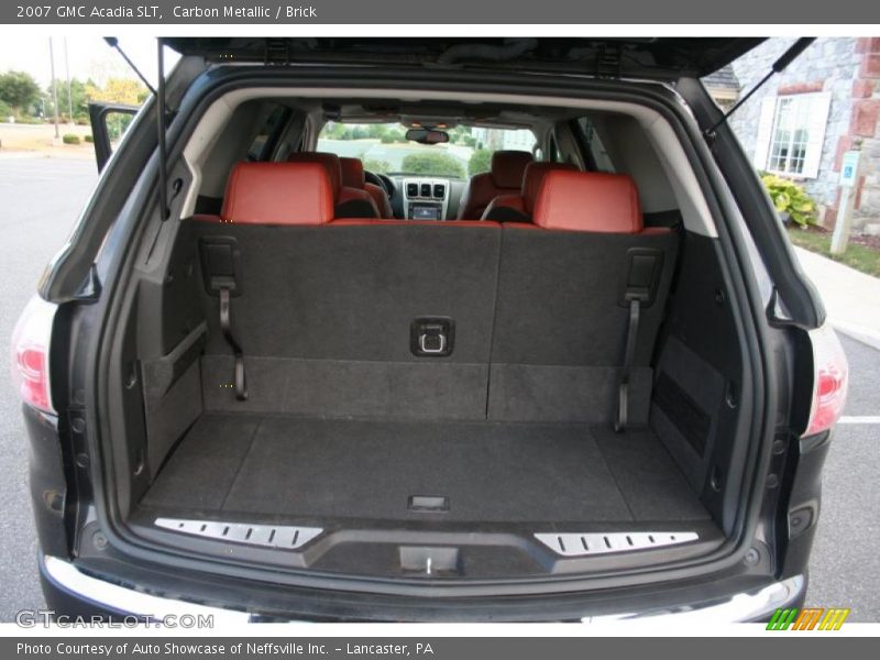 Carbon Metallic / Brick 2007 GMC Acadia SLT