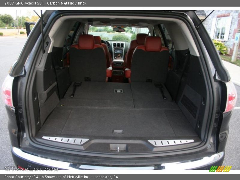 Carbon Metallic / Brick 2007 GMC Acadia SLT