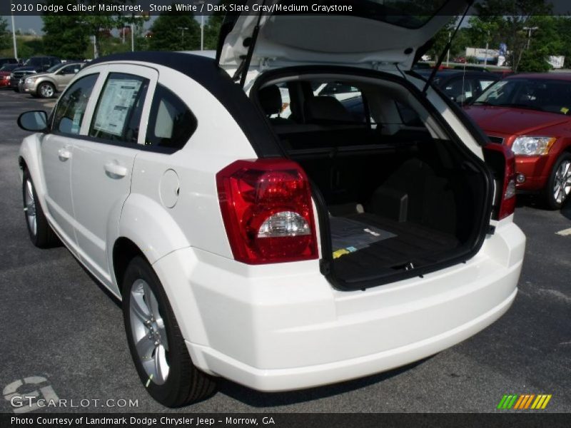 Stone White / Dark Slate Gray/Medium Graystone 2010 Dodge Caliber Mainstreet