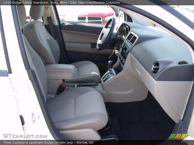 Stone White / Dark Slate Gray/Medium Graystone 2010 Dodge Caliber Mainstreet