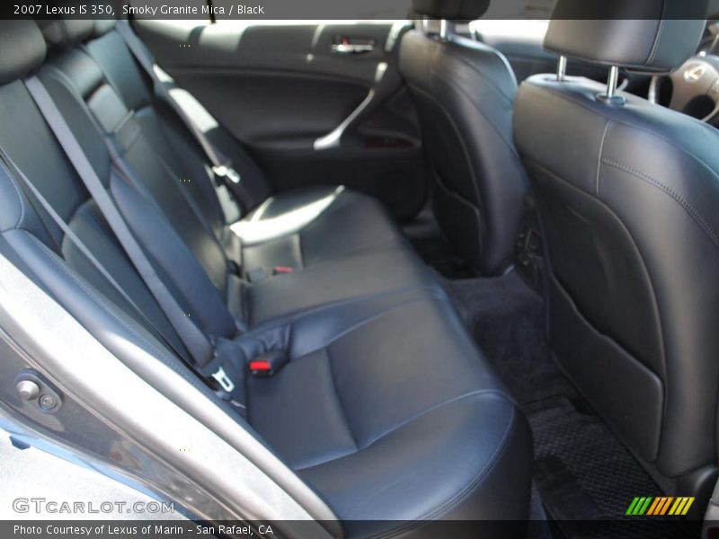 Smoky Granite Mica / Black 2007 Lexus IS 350