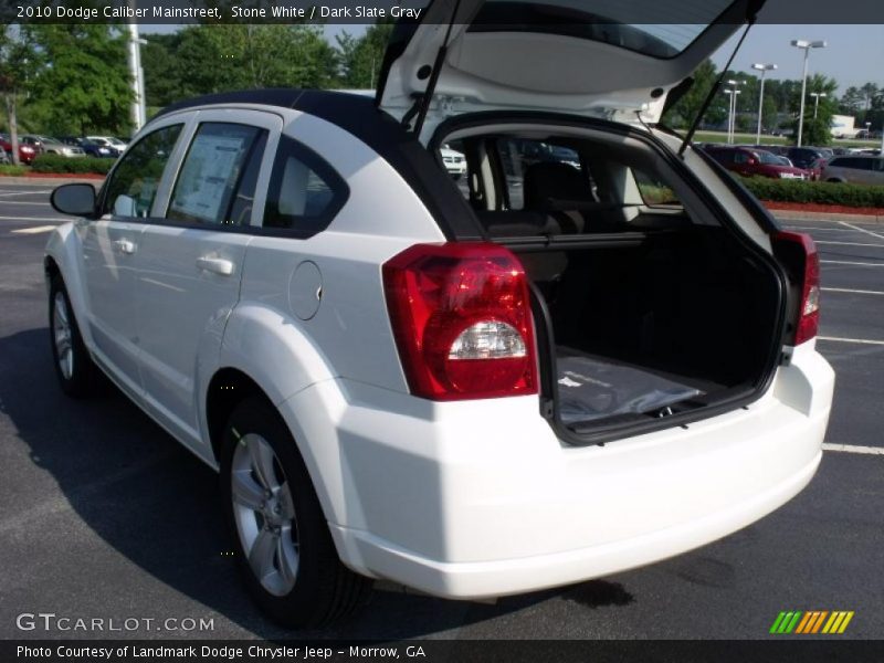 Stone White / Dark Slate Gray 2010 Dodge Caliber Mainstreet