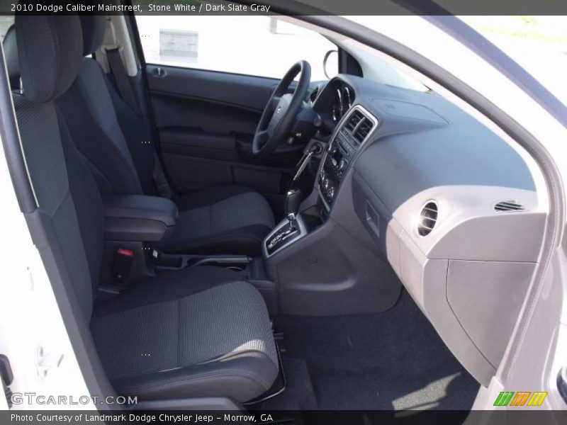 Stone White / Dark Slate Gray 2010 Dodge Caliber Mainstreet
