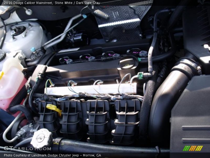 Stone White / Dark Slate Gray 2010 Dodge Caliber Mainstreet