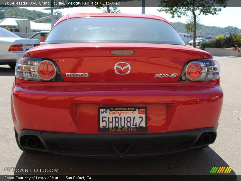 Velocity Red Mica / Black/Red 2004 Mazda RX-8 Grand Touring