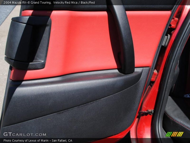 Velocity Red Mica / Black/Red 2004 Mazda RX-8 Grand Touring