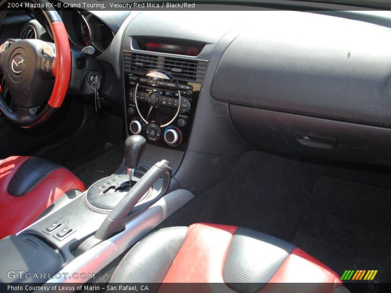 Velocity Red Mica / Black/Red 2004 Mazda RX-8 Grand Touring