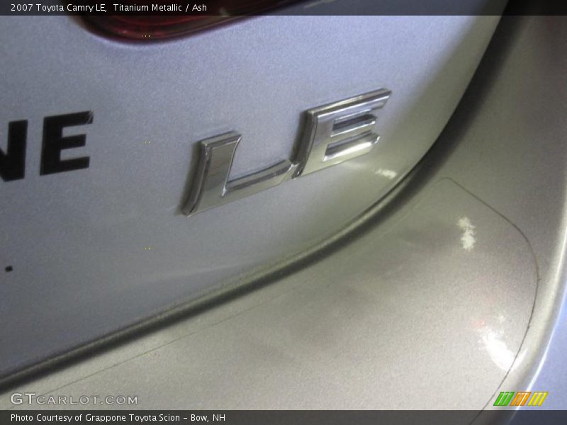 Titanium Metallic / Ash 2007 Toyota Camry LE