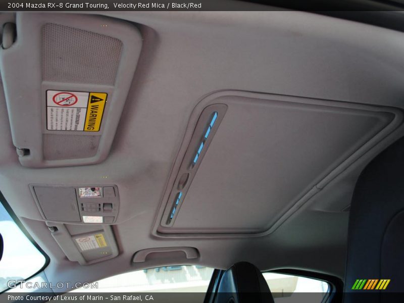 Velocity Red Mica / Black/Red 2004 Mazda RX-8 Grand Touring