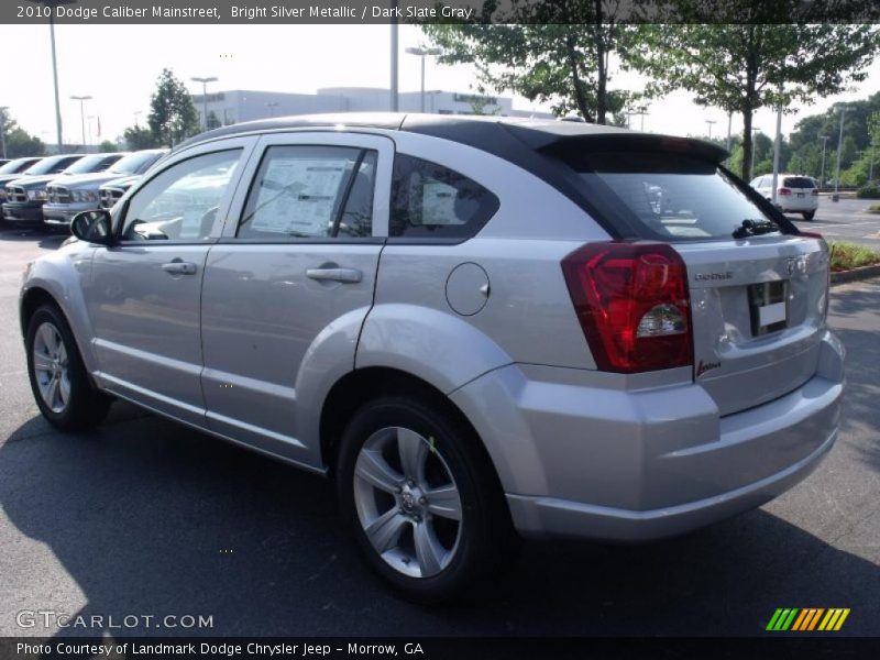 Bright Silver Metallic / Dark Slate Gray 2010 Dodge Caliber Mainstreet