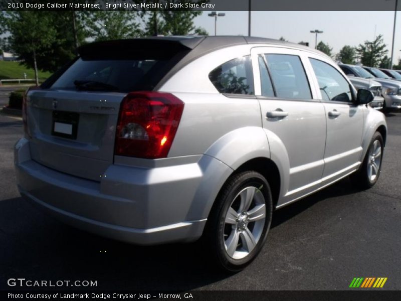 Bright Silver Metallic / Dark Slate Gray 2010 Dodge Caliber Mainstreet