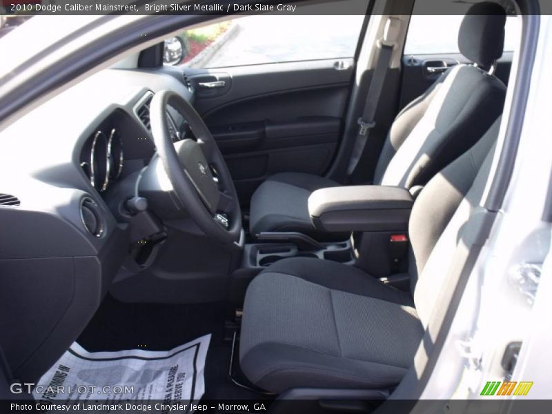 Bright Silver Metallic / Dark Slate Gray 2010 Dodge Caliber Mainstreet
