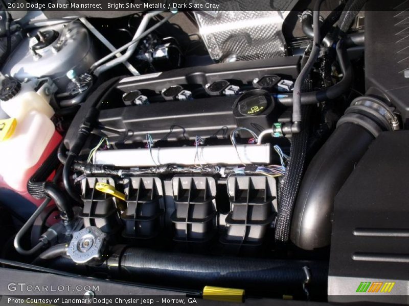Bright Silver Metallic / Dark Slate Gray 2010 Dodge Caliber Mainstreet