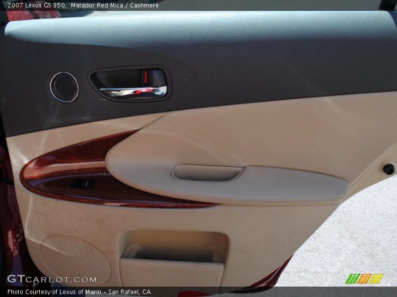 Matador Red Mica / Cashmere 2007 Lexus GS 350