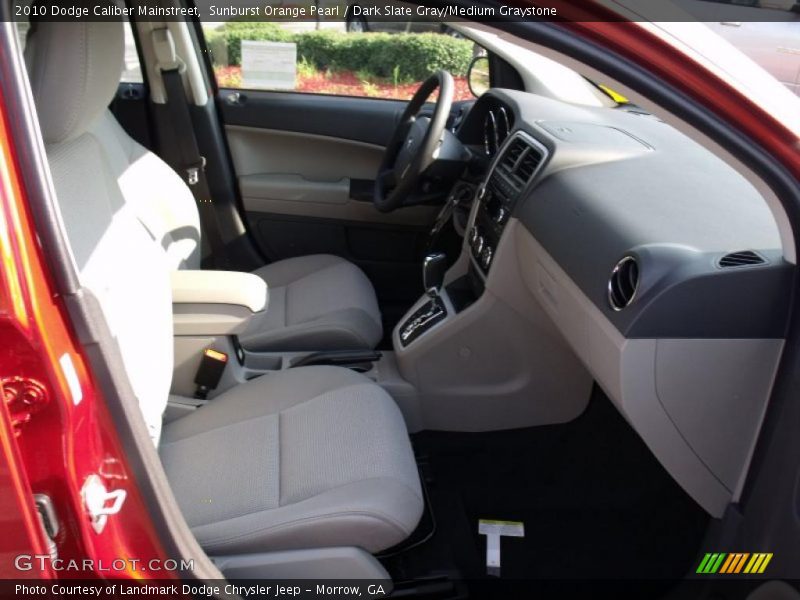 Sunburst Orange Pearl / Dark Slate Gray/Medium Graystone 2010 Dodge Caliber Mainstreet