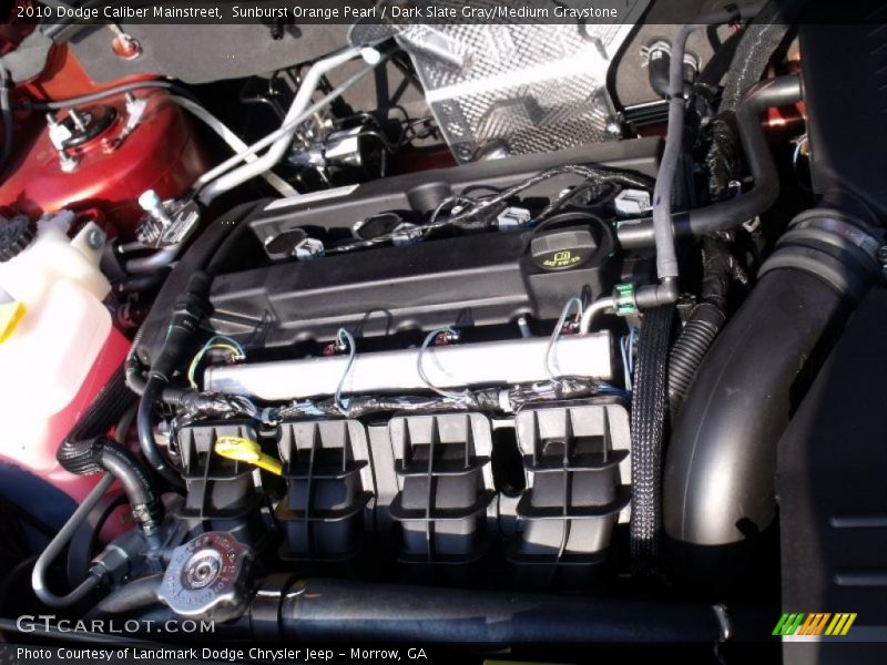 Sunburst Orange Pearl / Dark Slate Gray/Medium Graystone 2010 Dodge Caliber Mainstreet
