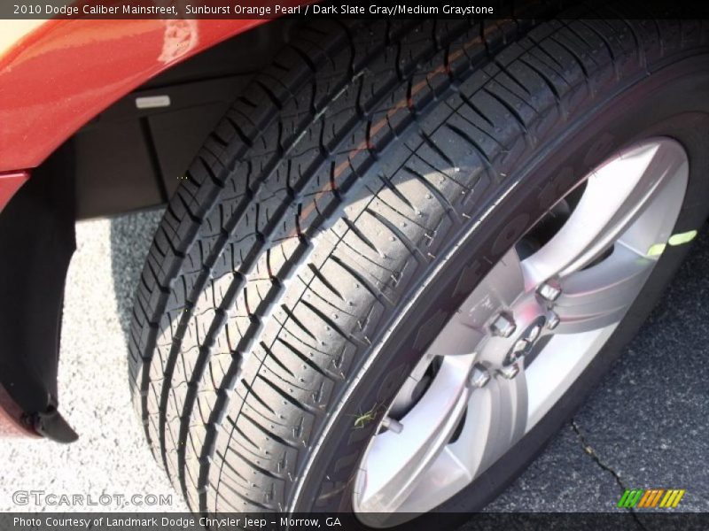 Sunburst Orange Pearl / Dark Slate Gray/Medium Graystone 2010 Dodge Caliber Mainstreet
