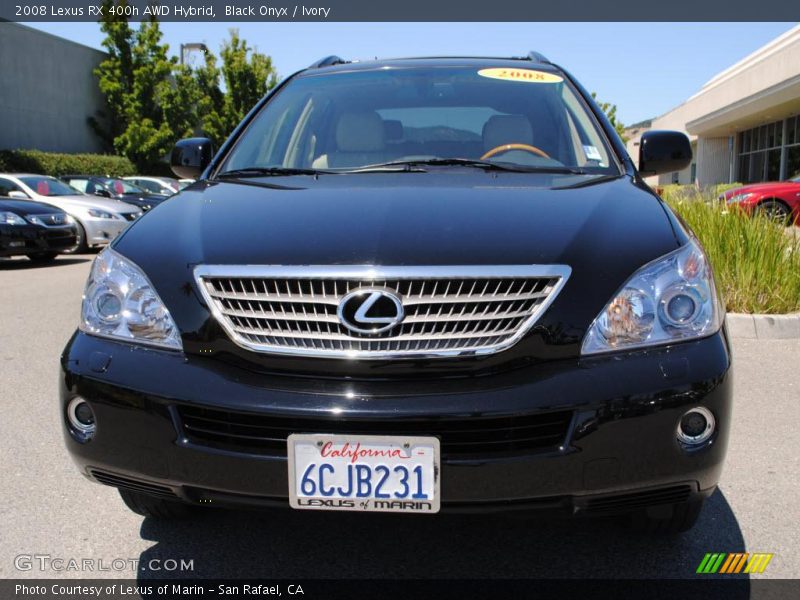 Black Onyx / Ivory 2008 Lexus RX 400h AWD Hybrid