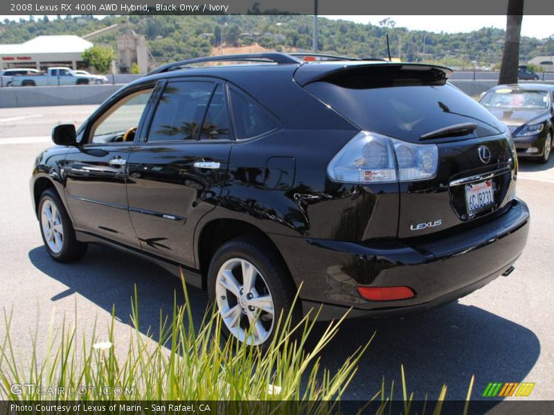 Black Onyx / Ivory 2008 Lexus RX 400h AWD Hybrid