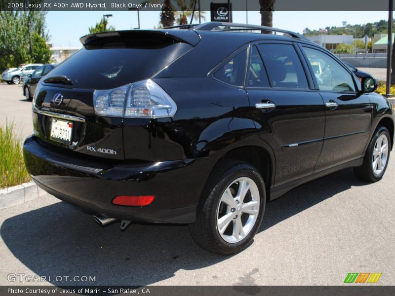 Black Onyx / Ivory 2008 Lexus RX 400h AWD Hybrid