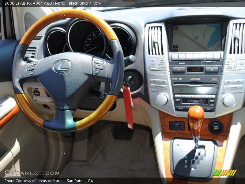 Black Onyx / Ivory 2008 Lexus RX 400h AWD Hybrid