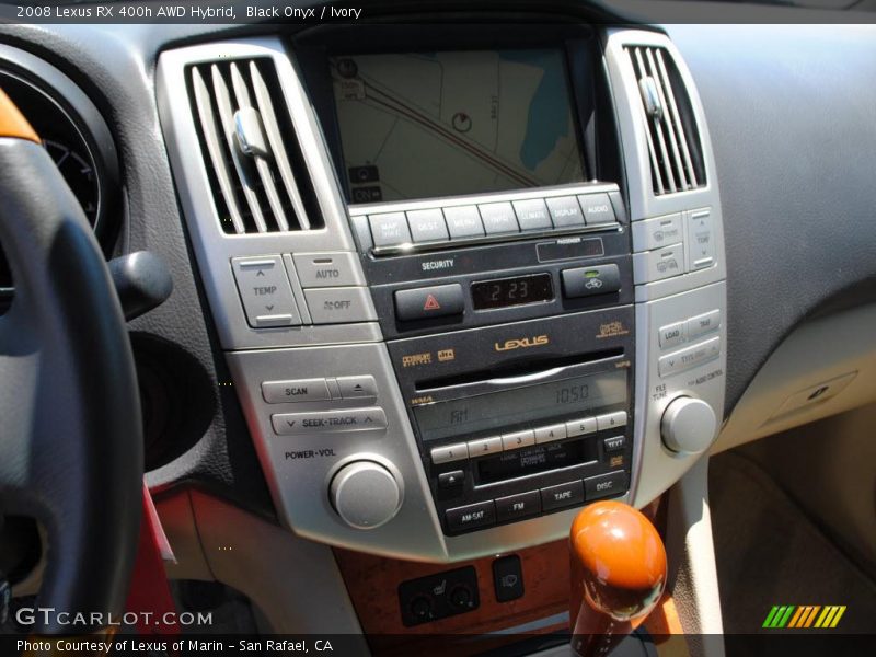 Black Onyx / Ivory 2008 Lexus RX 400h AWD Hybrid