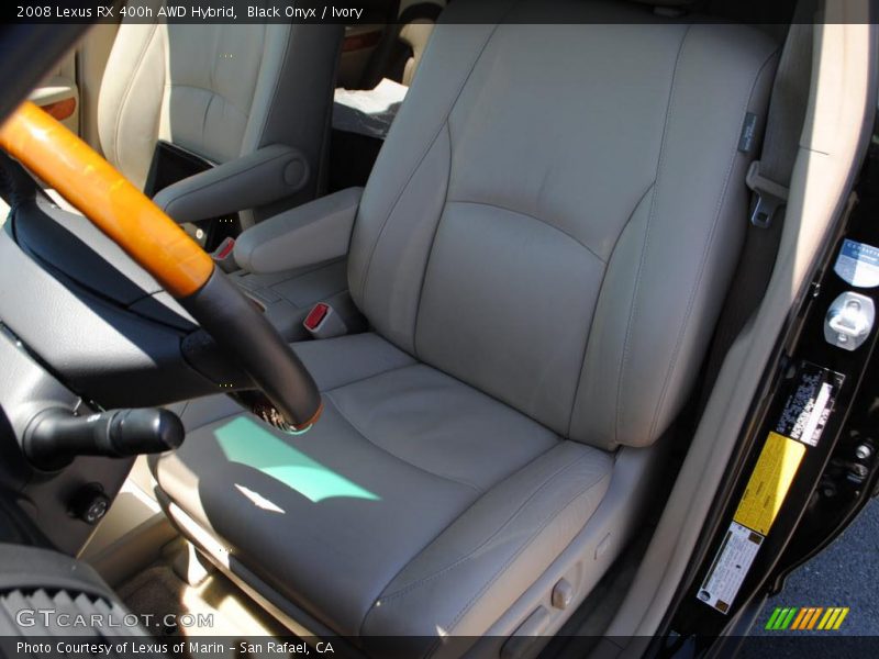Black Onyx / Ivory 2008 Lexus RX 400h AWD Hybrid