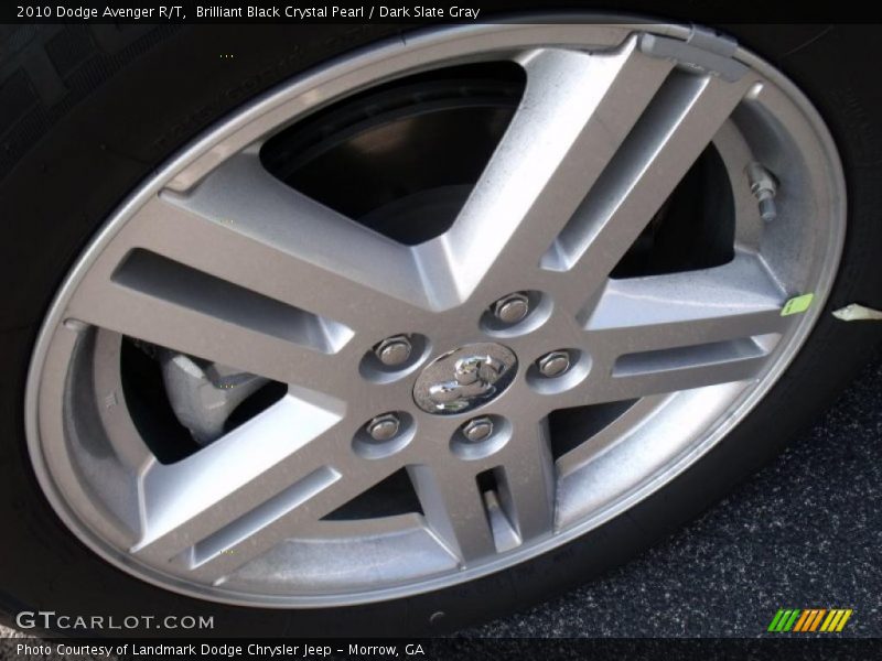 Brilliant Black Crystal Pearl / Dark Slate Gray 2010 Dodge Avenger R/T